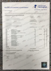 buy a University of Nottingham transcript University of Nottingham fake transcript