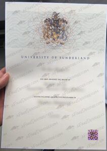 buy a University of Sunderland Graduate Certificate University of Sunderland fake diploma