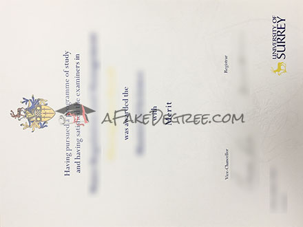 University of Surrey Graduate Certificate
