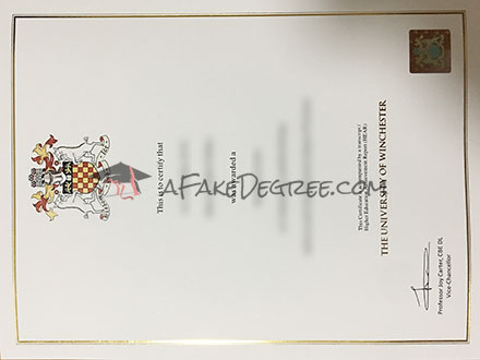 University of Winchester Graduate Certificate