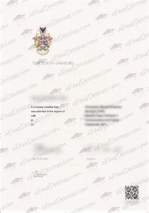 York St John University fake diploma