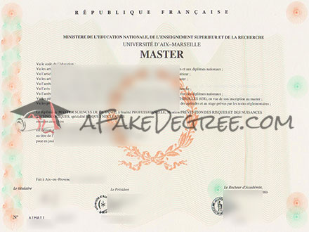 université d'Aix-Marseille Graduate Certificate