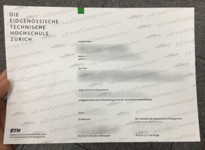 buy a ETH Zürich Certificate ETH Zürich fake diploma