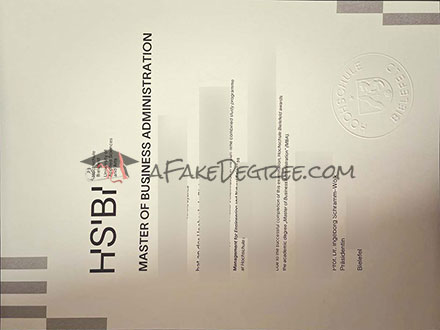 Bielefeld University Certificate