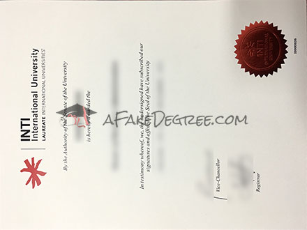 INTI International University Certificate