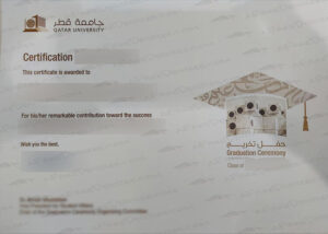 buy a Qatar University fake diploma Qatar University fake diploma