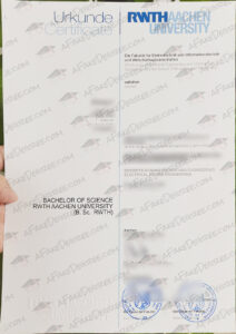 RWTH Aachen fake diploma