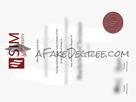 SIM University Certificate