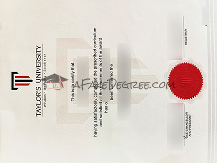 Taylor's University Certificate
