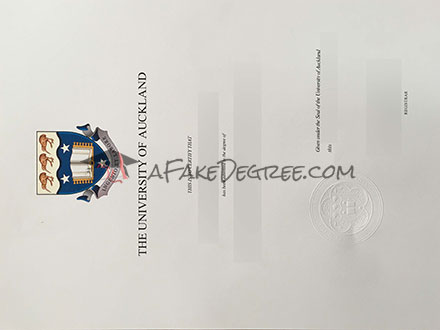 University of Auckland Certificate