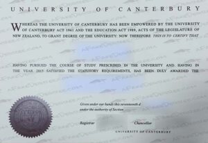 buy a University of Canterbury Certificate University of Canterbury fake diploma