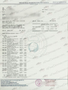get fake GWU transcript efficiently GWU fake transcript