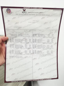 get fake KPU transcript efficiently KPU fake transcript