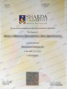 Buy fake Sharda University diploma Sharda University fake diploma