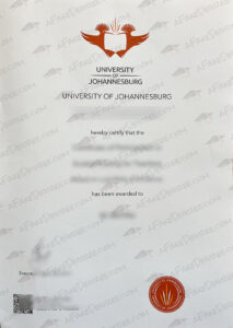 University of Johannesburg fake diploma