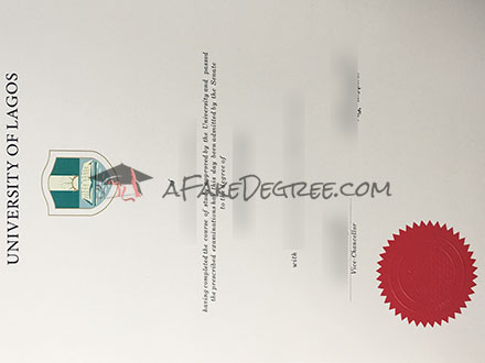 University of Lagos degree Certificate