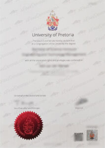 University of Pretoria fake diploma