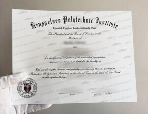Fake RPI degree certificate