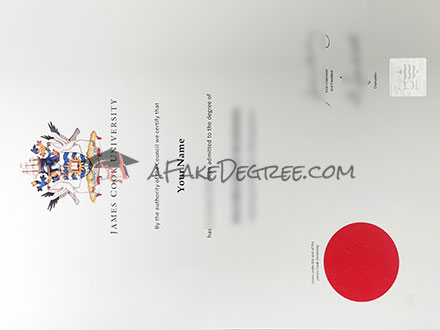 JCU degree Certificate