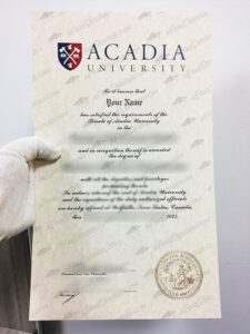 Order a fake Acadia University diploma Fake Acadia University Certificate