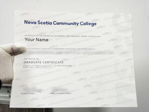 Fake NSCC degree certificate