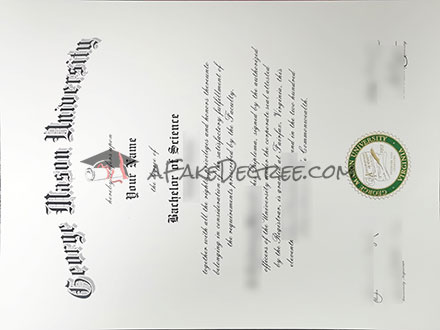 George Mason University diploma