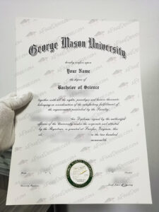George Mason University diploma