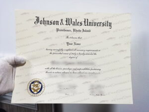 Johnson Wales University diploma