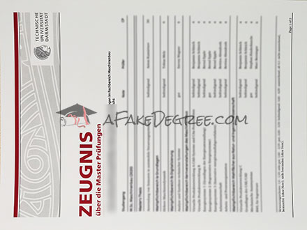 TU Darmstadt transcript