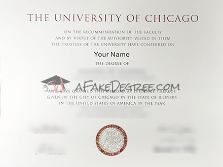 University of Chicago diploma
