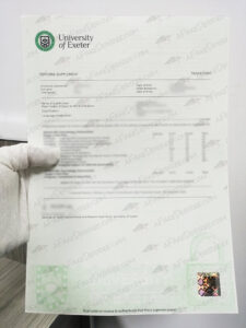 order University of Exeter transcript University of Exeter transcript