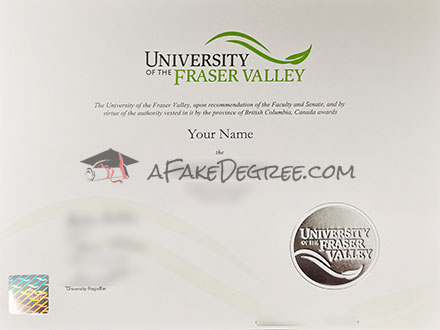 University of the Fraser Valley diploma