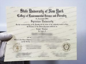 SUNY-ESF diploma
