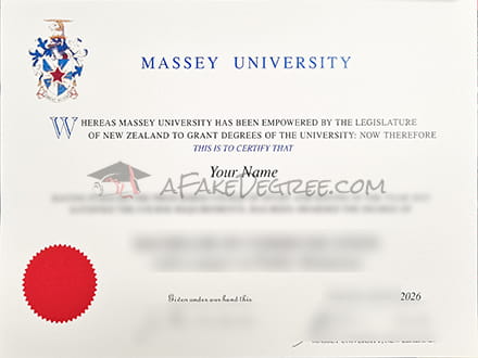 Massey University diploma