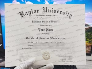 Baylor University diploma Baylor University diploma